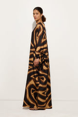 Pucci Labirinto Print Long Kaftan