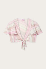 Pucci Iride Print Knot Top