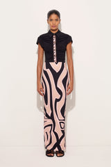 Pucci Blouse with Drape Detail