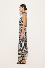 Pucci Occhi Print Halter Top