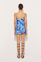 Pucci Labirinto Print Silk Top