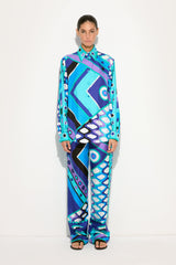Pucci Vivara Print Silk Shirt