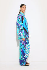 Pucci Vivara Print Silk Shirt