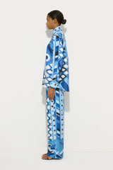 Pucci Vivara Print Shirt with Embroidery