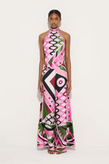 Pucci Vivara Print Sleeveless Top