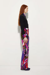 Pucci Crêpe de Chine Shirt with Printed Details