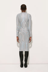 Pucci Marmo Jersey Lamé Cardigan