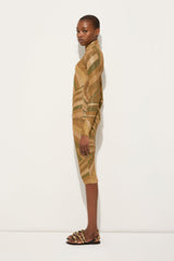 Pucci Iride Print Lamé Jersey Top