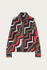 Pucci Istrice Print Jersey Shirt