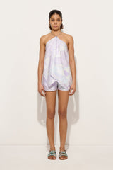 Pucci Orchidee Print Chain Top