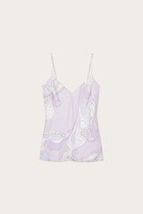 Pucci Orchidee Print Silk Top