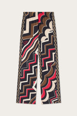Pucci Istrice Print Straight-Leg Trousers
