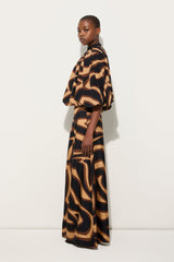 Pucci Labirinto Print Silk Trousers