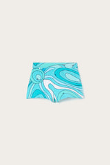 Pucci Marmo Print Cotton Shorts