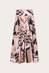 Pucci Vivara Print Cotton Skirt