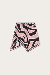 Pucci Labirinto Print Silk Scarf Skirt