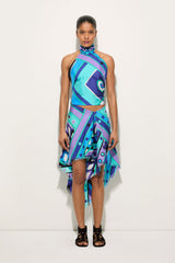 Pucci Vivara Print Silk Skirt