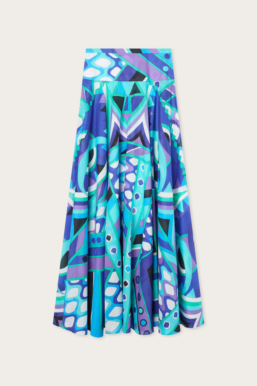 Pucci Vivara Print Cotton Skirt