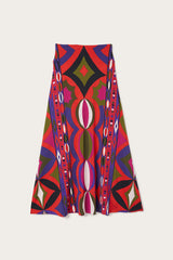 Pucci Collane Print Long Skirt