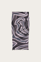 Pucci Labirinto Print Midi Skirt in tulle