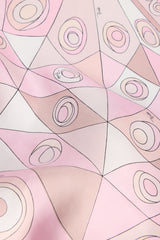 Pucci Occhi Print Silk Triangle Scarf