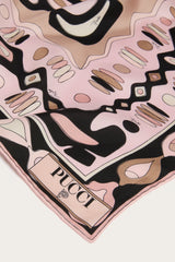 Pucci Angoli Print Silk Carre