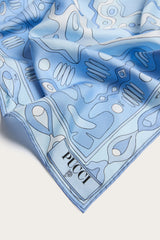 Pucci Angoli Print Silk Carre