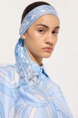 Pucci Mixed Print Silk Twill Scarf