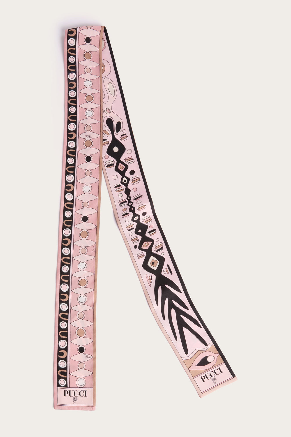 Pucci Angoli and Soleil Print Silk Twill Scarf