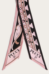 Pucci Mixed Print Silk Twill Scarf