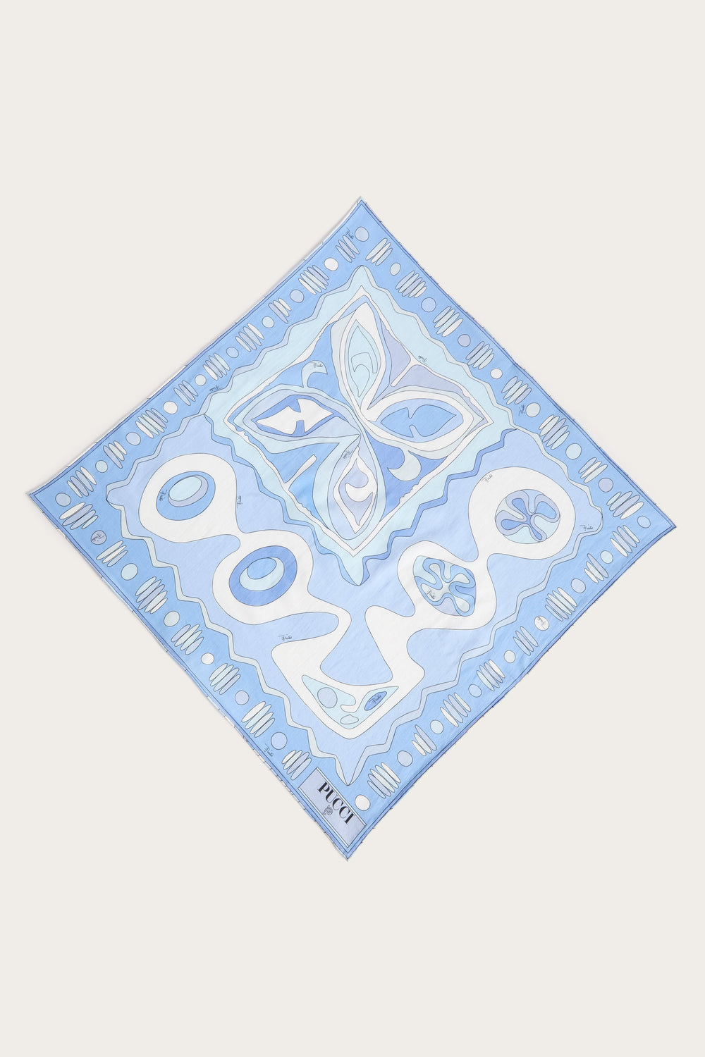 Pucci Angoli Print Cotton Carrè