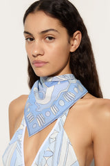 Pucci Angoli Print Cotton Carrè