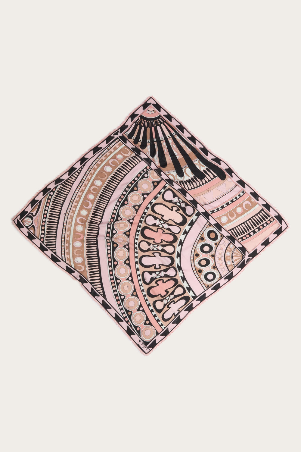 Pucci Soleil Print Wool and Silk Pashmina