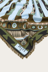 Pucci Mixed Print Silk Stole