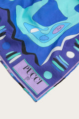 Pucci Angoli Print Cotton Carrè