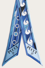 Pucci Vivara and Bouclé Print Silk Scarf