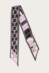 Pucci Iride and Istrice Print Silk Twill Scarf