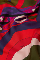 Pucci Collane Print Silk Twill Scarf