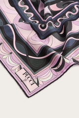 Pucci Mixed Prints Silk Twill Scarf