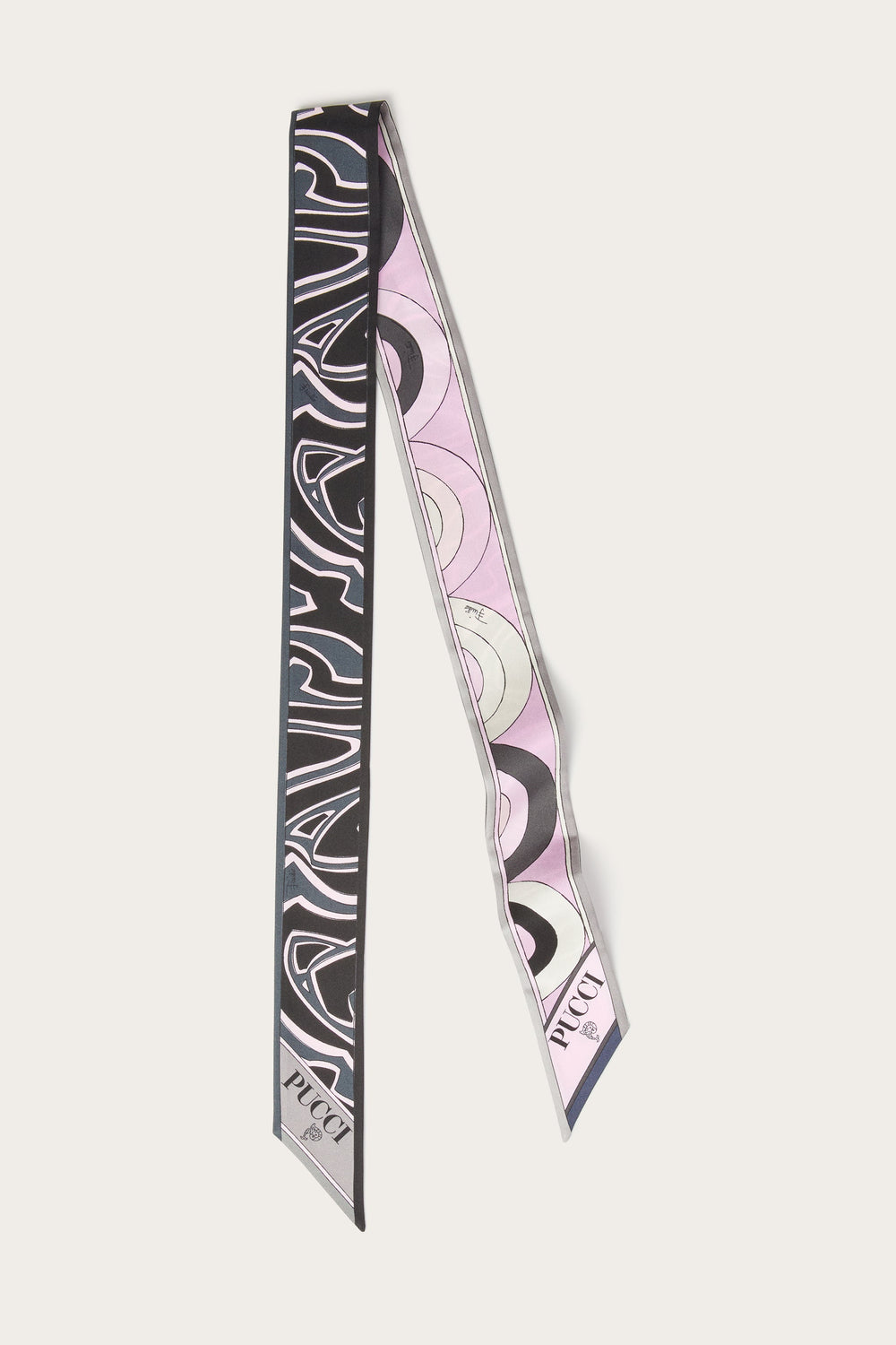 Pucci Onde and Labirinto Print Silk Twill Scarf