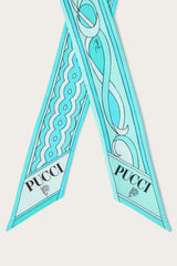 Pucci Girandole and Papiro Print Silk Twill Scarf