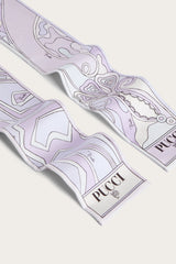 Pucci Labirinto and Orchidee Print Silk Twill Scarf