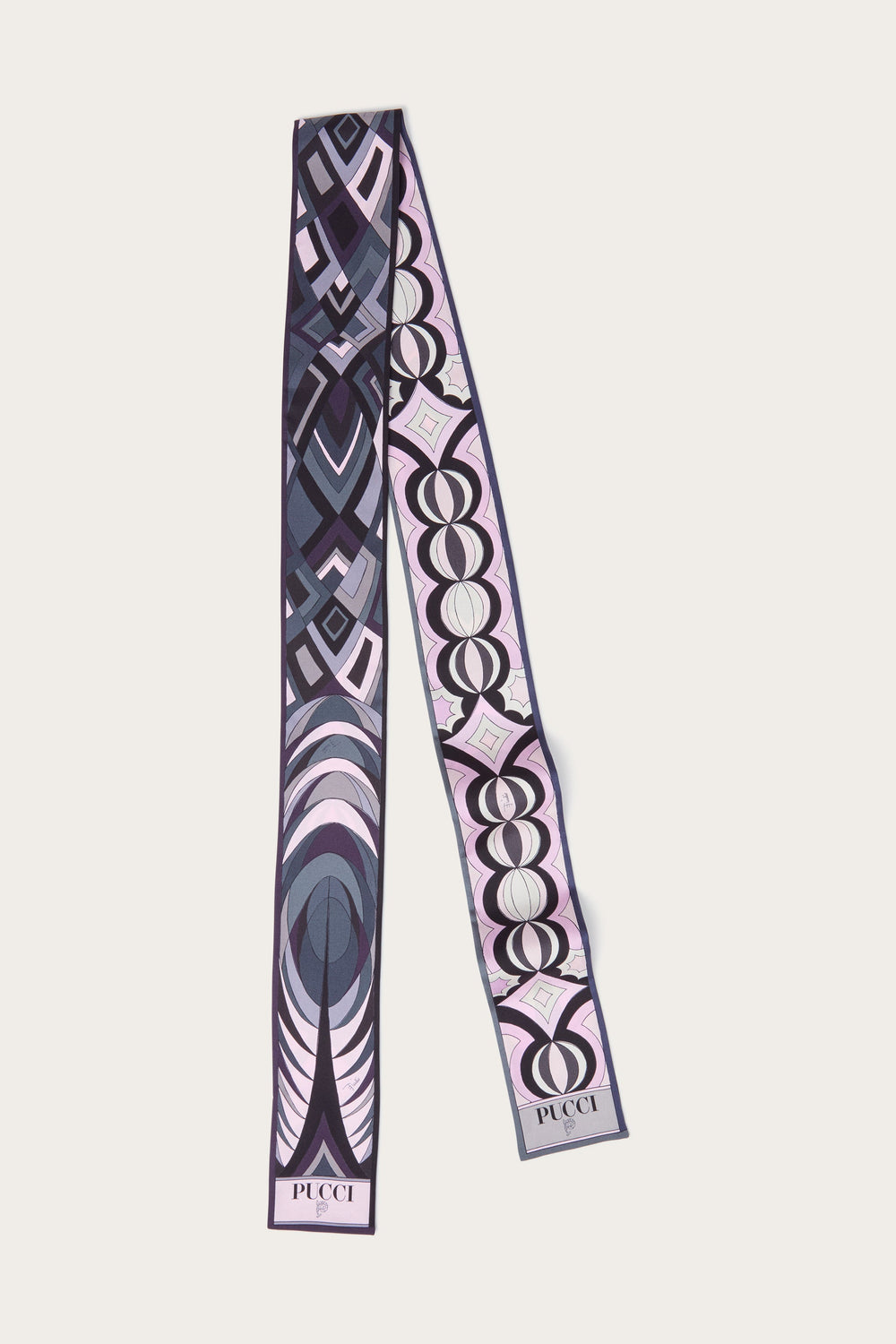 Pucci Volute and Collane Print Silk Twill Scarf