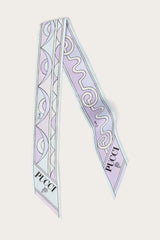 Pucci Astro and Rombi Print Silk Twill Scarf