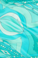 Pucci Collane Print Triangle Silk Scarf
