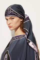 Pucci Astro Print Triangle Silk Scarf