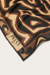 Pucci Labirinto Print Silk Carre