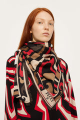 Pucci Marmo Print Pashmina