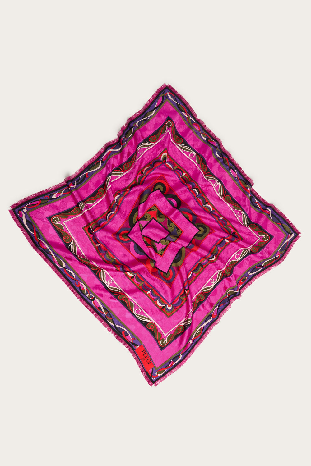 Pucci Mixed Prints Jacquard Carre