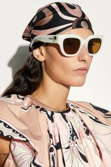 Pucci Pucci Fishtail Square Sunglasses